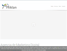 Tablet Screenshot of hiklan.com
